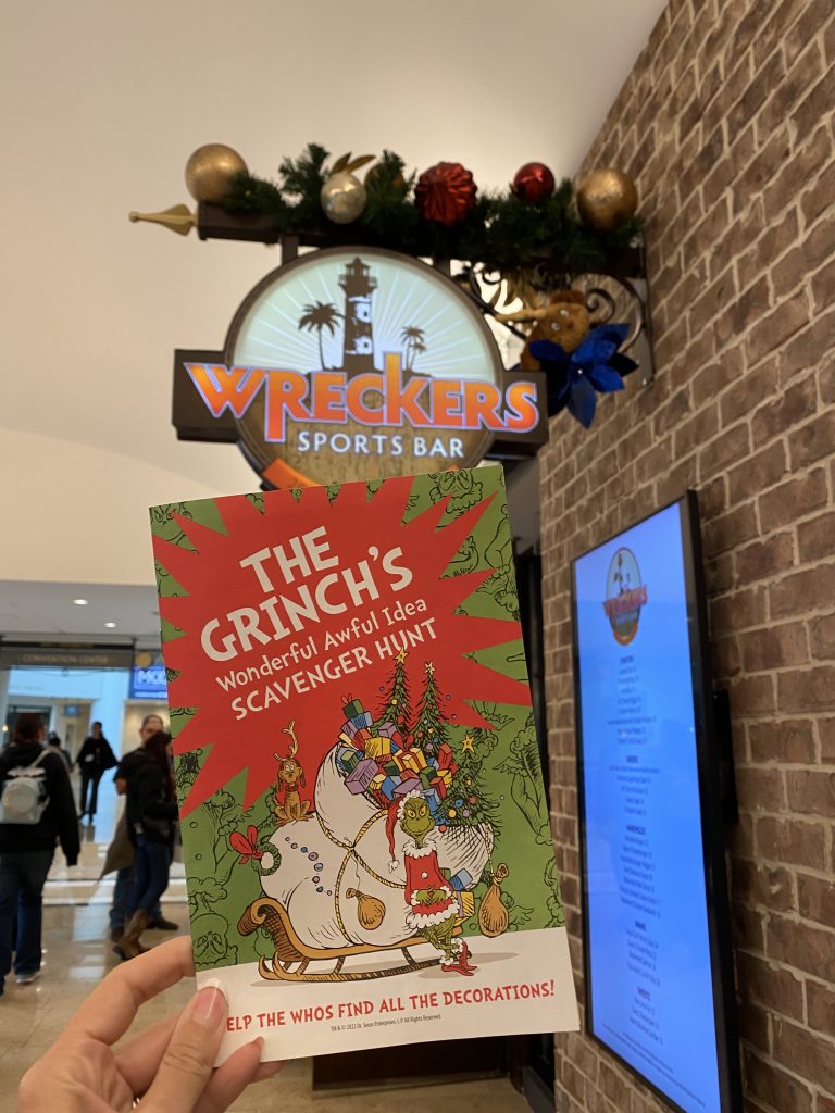 Grinch Scavenger Hunt at Gaylord Palms
