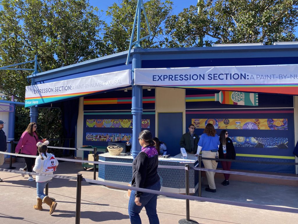 Epcot Festival of the Arts 2023 Expression Section