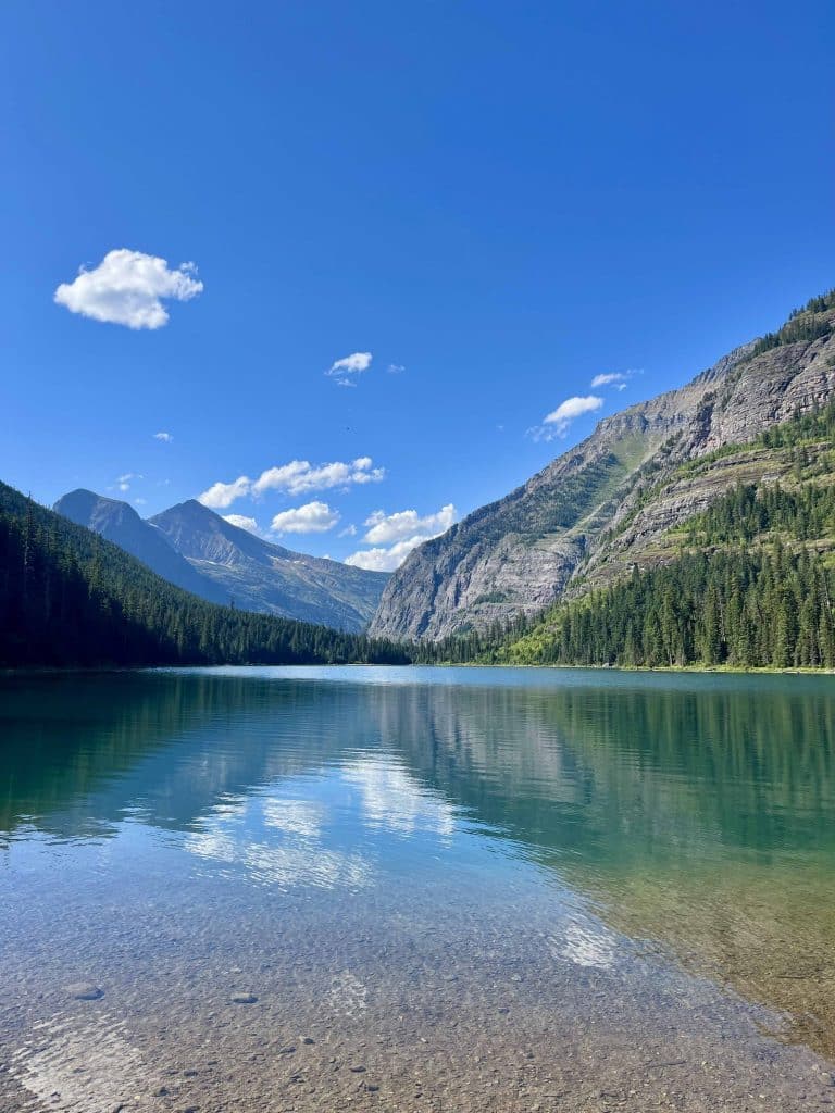 glacier national park with kids