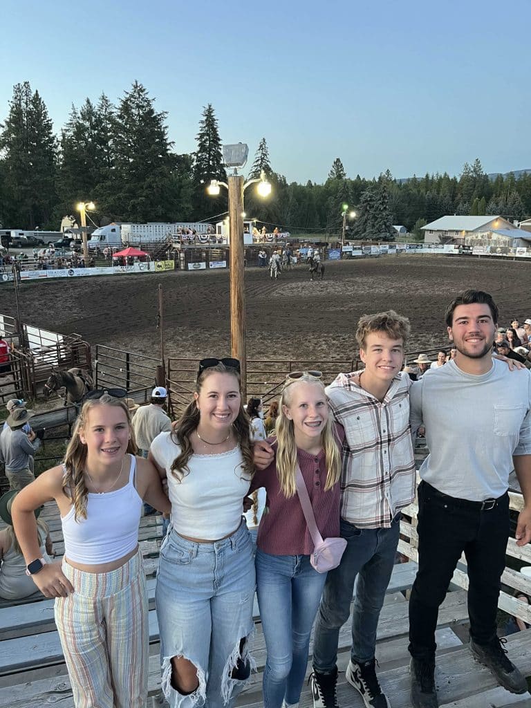 Columbia fall rodeo