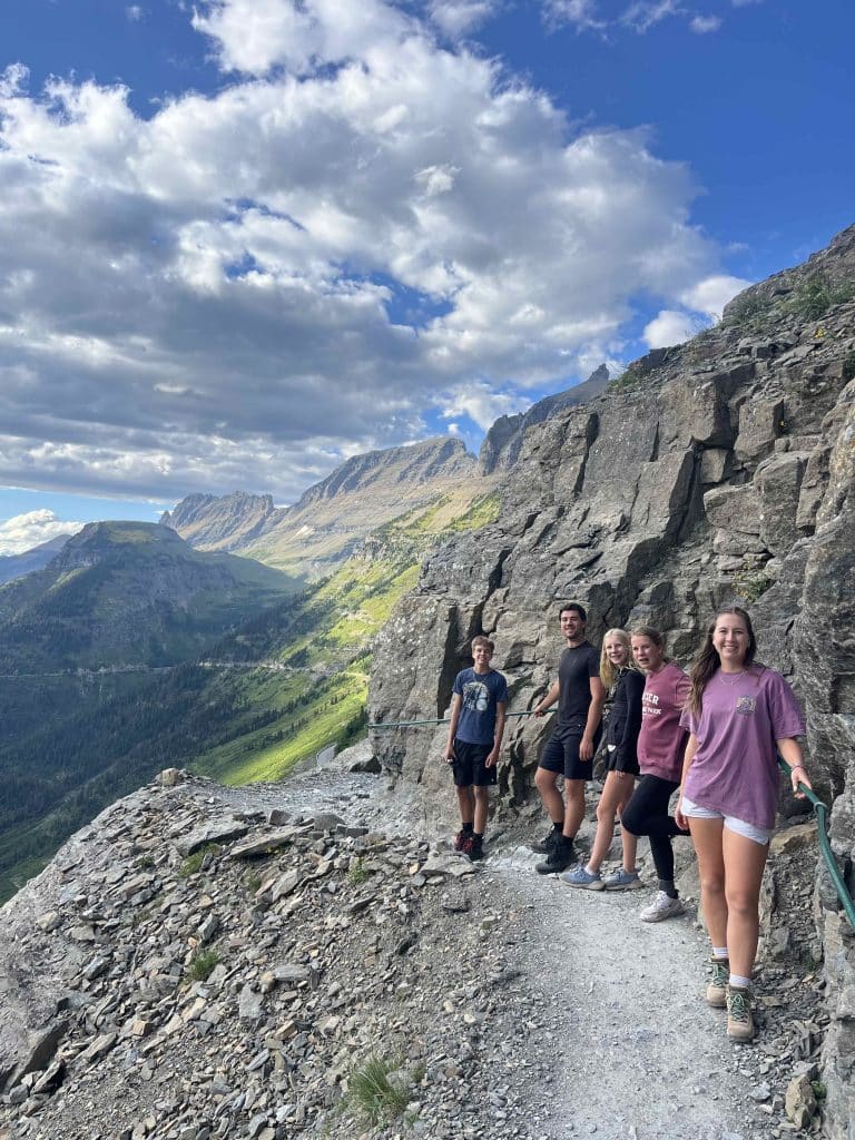 highline trail with kids
